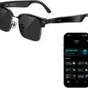 Smart Translation Glasses, AI Glasses Powered by Chat GPT for Men and Women, 6.0 Bluetooth Sunglasses with Polarized Lens, AI Real-time Translation with Translator 164 languages for Daily Use