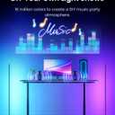 SwitchBot Floor Lamp with Matter, RGB, Warm Cool White, Corner Floor Lamp Compatible with Apple Home, Alexa, Google Home, 1200lm, Music Sync, Scene Modes, 16 Million Colors for Living Room Bedroom