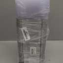 FUNSUEI 125 Pack 0.9 Lbs 5.7 x 4.8 x 1.7 Inch Disposable Aluminum Foil Pans with Clear Lids,Rectangle Aluminum Pans,Take Out Food Containers for Baking, Cooking, Heating, and Freezing