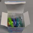 6 pack 6 color Soda Can Lids with Straws, Reusable Silicone Straws Soda Can Covers, BPA-Free,Airtight Seal, Easy to Use, Prevents Spills, Fits Standard Cans.