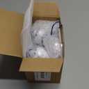 Funtery 9-Piece Blue & White Porcelain Ornaments - Chinoiserie Fall Pumpkin Decor Hanging Pendants - Ceramic Christmas Tree Ornaments for Christmas & Autumn Decoration (Vivid Style)