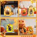 2 x Geelin 6 Pack Fall DIY Wooden Pumpkin Picture Frames Craft Kits Pumpkin Photo Frame Ornament for Thanksgiving Autumn Art Fall Craft Decoration for Home Classroom Activities Gift Party Favor (Fresh)
