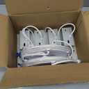 Meconard 4 Pack 6 Inch Ultra-Thin LED Recessed Ceiling Light, 3000K/4000K/5000K Selectable, Dimmable 12W=110W, 1050LM, IC Rated Can-Killer Downlights with Junction Box, ETL and Energy Star Listed