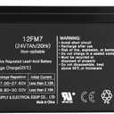 24v 7ah Battery for Ride on Toys car utv 12fm7 20hr 24 Volt Valve Regulated Sealed Lead-Acid Battery