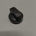 W10339442 Gas Stove Knob, Black Whirlpool Stove Parts Replacements fit for Whirlpool Range/Stove/Oven WPW10339442 PS3507188 (1 Pack)