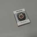 ZZDZZ Metal Case Compatible with Apple Watch Series 9 8 7 45mm for Women, Bling Diamond Frame Bumper with Back Cover Protective Cover for iWatch 45mm, Black