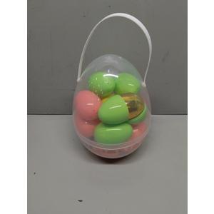 Easter Fill Eggs - Warm Bright, 18 Pieces