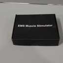 HOERCAAL Abs Stimulator, Portable EMS Abdominal Muscle Toner for Home and Office Fitness, Strength Training - Black