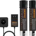 Shentec 2 Pack 3.5Ah 3.6V Replacement Battery Compatible with Black & Decker Versapak Vp100 Vp105 Vp110 Vp142 Vp143 Sears-Craftsman Pivot180 PLR36NC S100 S110 Ni-MH (Battery Charger Included)