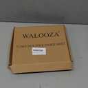 11 Inch Baking Sheets Pan Nonstick Set of 2, Walooza 1-inch Deep Baking Trays, 11X9 Inch Cookie Sheet Replacement Toaster Oven Tray, Non Toxic & Heavy Duty & Easy Clean