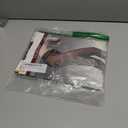 MARILYN Erotic Silicone Lace Band Low Waist Hipster 15 Denier Vita Bassa European Pantyhose (Black, L)