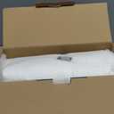 Contour Memory Foam Pillow Orthopedic Sleeping Pillows, Ergonomic Cervical Pillow for Neck Pain - for Side Sleepers, Back and Stomach Sleepers, Free Pillowcase Included (Firm & Standard Size (Standard (21*13*3.9 inches), White)