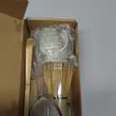 Matcha Whisk Set, Matcha Making Kit Whisk (Chasen Holder), Ceramic Whisk Holder (Mottled Green), Bamboo Scoop, Powder Starter Sifter, Spoon Japanese Tea Tools For Ceremony Gift