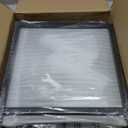 CICUFY Rolling Laundry Cart, 80L Wire Laundry Hamper Basket on Wheels, Dirty Clothes Basket with Handle, Metal Clothes Hamper Organizer for Laundry Room, Bathroom, Bedroom, Dorm, Black