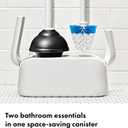 OXO Good Grips Toilet Brush & Plunger Set - White