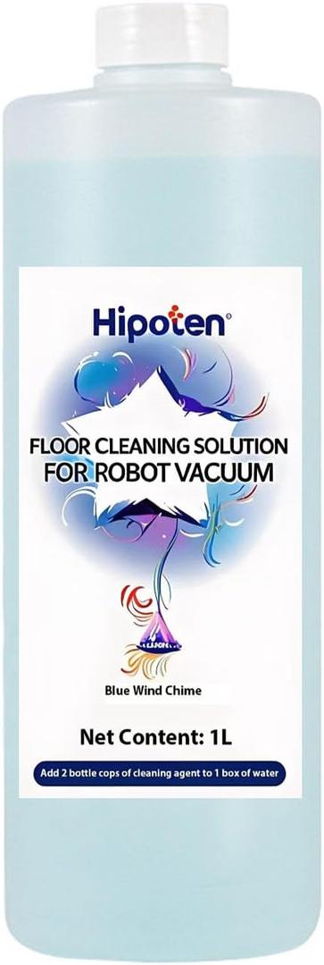 1000ml Floor Cleaner,Compatible with ECOVACS DEEBOT Robot Vacuum And Mop, Deep Cleans for Multiple Hard Floors,Residue-Free, Safe for All Floors & Pets