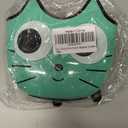 Juju Kitty Sink Drain Basket - Kitchen Sink Strainer Basket - Colander for Kitchen Food Strainer - Drainer for Food Strainers for Kitchen (Green)