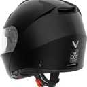 VCAN VX28 Full Face Modular Flip-Up Motorcycle Helmet DOT Approved, Coolmax Cheek Pad & OTG Ready