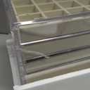 Jewelry Box OrganizerAcrylic Storage Organizer with 5 Drawers Adjustable Velvet Trays grid size Jewelry Storage Box Clear Jewelry Organizer Gift for Women Girls (5 layer)