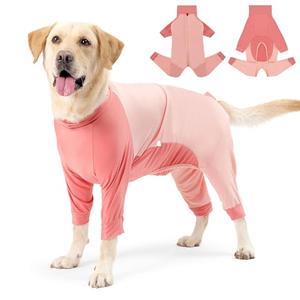 Coppthinktu Recovery Suit for Dogs Dog Surgery Suit, Long Sleeve Dog Onesie After Spay Neuter for Female Dogs, Dog Surgical Recovery Body Suits to Prevent Licking Shedding Cone Alternative, Medium