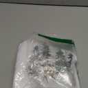 Green Christmas Tree Deer Kitchen Towels, Christmas Pine Tree Dish Tea Towels, Xmas Winter Forest Reindeer Decorative Hand Towel for Bathroom Kitchen, 16x24 Inch