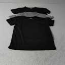 3-Pack Kids/Boys/Youth Mesh Athletic Quick Dry Shirts Youth Activewear Moisture Wicking Short Sleeve T-ShirtsAge 4-15Years (8-9 Years, Black/Grey)