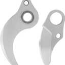 Electric Pruning Shear Blades 2Pcs SK5 Alloy Replacement Blades Heavy Duty Sharp Trimming Scissors for Garden Tree Branch Cutting 30mm Width