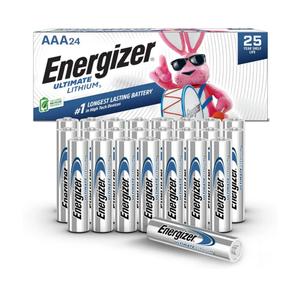 Energizer Ultimate Lithium AAA Batteries (1 Pack), Lithium Triple A Batteries, 24 Count