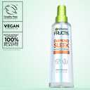 Garnier Fructis Diamond Sleek Hair Shine Spray, Frizz Control and Heat Protectant for Frizzy, Dry Hair, Formulated with Vegan Keratin Smoothing Complex and Argan Oil, 4.6 Fl Oz