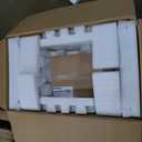 KRAUS Turino Workstation 33-inch Farmhouse Reversible Apron Front Fireclay Single Bowl Kitchen Sink with Accessories in Gloss White, KFR4-33GWH