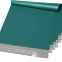 Fuxury Poly Mailers 14.5x19 Inch 50 Pcs, Waterproof Shipping Bags for Clothing, Strong Adhensive Shipping Envelopes for Small Business, Self Seal Mailers Poly Bags Mailing Envelopes Forest Green