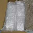 SEANSDA 5oz Plastic Dessert Cups with Lids and Spoons, Clear Yogurt Parfait Cups with Lids, Mini Dessert Cups with Spoons, Small Square Appetizer Cups for Fruit Party Pudding Shooter - 20 Pack