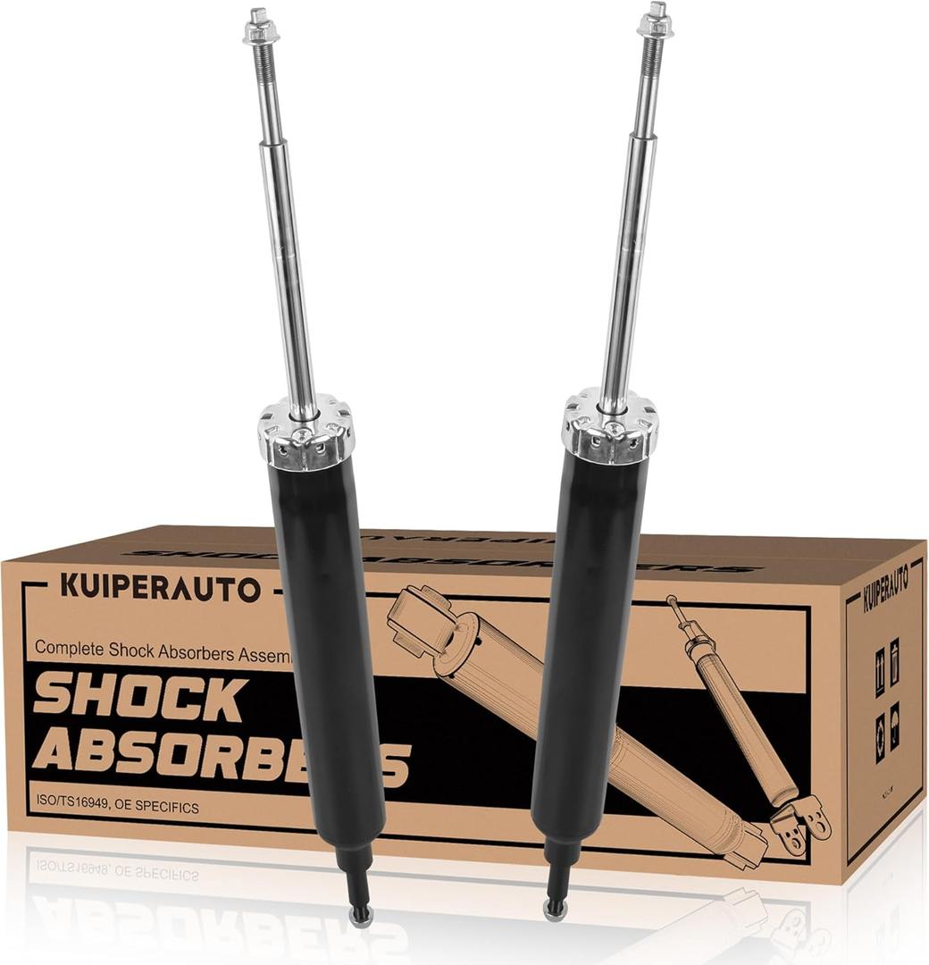 5616 Complete Rear Shocks Struts Coil Spring Assembly Compatible for 2008-2013 BMW 128i 135i 328i 335i / 2009-2011 BMW 335d 323i 2x Replacement Shock Absorbers