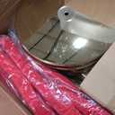 6Pcs Stanchions and Velvet Ropes with 15ft Red Carpet,Complete Crowd Control Barriers Set with 4 Red Velvet Ropes & Stainless Steel Posts for Party, Wedding, Event Supplies,Gold