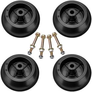 Lawn Mower Anti Scalp Deck Wheel for Hustler 788166 31997 781567 781708 Rotary 13445 MTD 734-04039 Super Z Raptor SD Sport FasTrak, 4 Pack