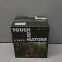 Kingsyard 2 Pack Glass Hummingbird Feeder 24 Ounces, 6 Feeding Ports, Hanging Bird Nectar Feeder for Outdoors Garden Yard Dcor, Ant Moat Included, Red