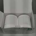 Homvana Small Humidifiers for Bedroom - 2 Packs 1.5L Cool Mist Top Fill Humidifier for Baby Nursery, Essential Oil Diffuser, 3 in 1 for Home Plants Offices and Grow Tents, 7 Color Lights, Ultrasonic