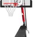 Basketball Hoop Outdoor 10 FT Height Adjustable, Portable Basketball Goals Systems with 45" Backboard for Youth Adults Kids - Backyard, Driveway, Indoor Play