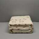 Felisa Floral Embroidered Quilted Bedspread, Lightweight All Seasons Vintage Bedding, Queen Size 102" W x 118" L, Pink/Ivory