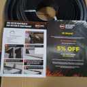 Garage Door Bottom Seal, 5/16 T-End Rubber Weather Stripping, 20 FT | U+O Garage Door Seal Strip Replacement, Weatherproof Draft & Dust Barrier for Threshold Gaps, Cut-to-Fit Design