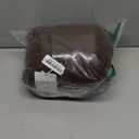 Tanming Women's Notch Lapel Double Breasted Wool Blend Mid Long Pea Trench Coat (Brown-XL)