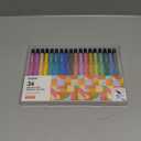 Grabie 36 Colors Erasable Gel Pens, Make Mistakes Disappear Colored Pens, Assorted Color Inks for Drawing Writing Planner