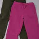 Real Essentials 2 Pack: Girls' Sweatpants - Active Fleece Jogger Pants (Size: XS-S)