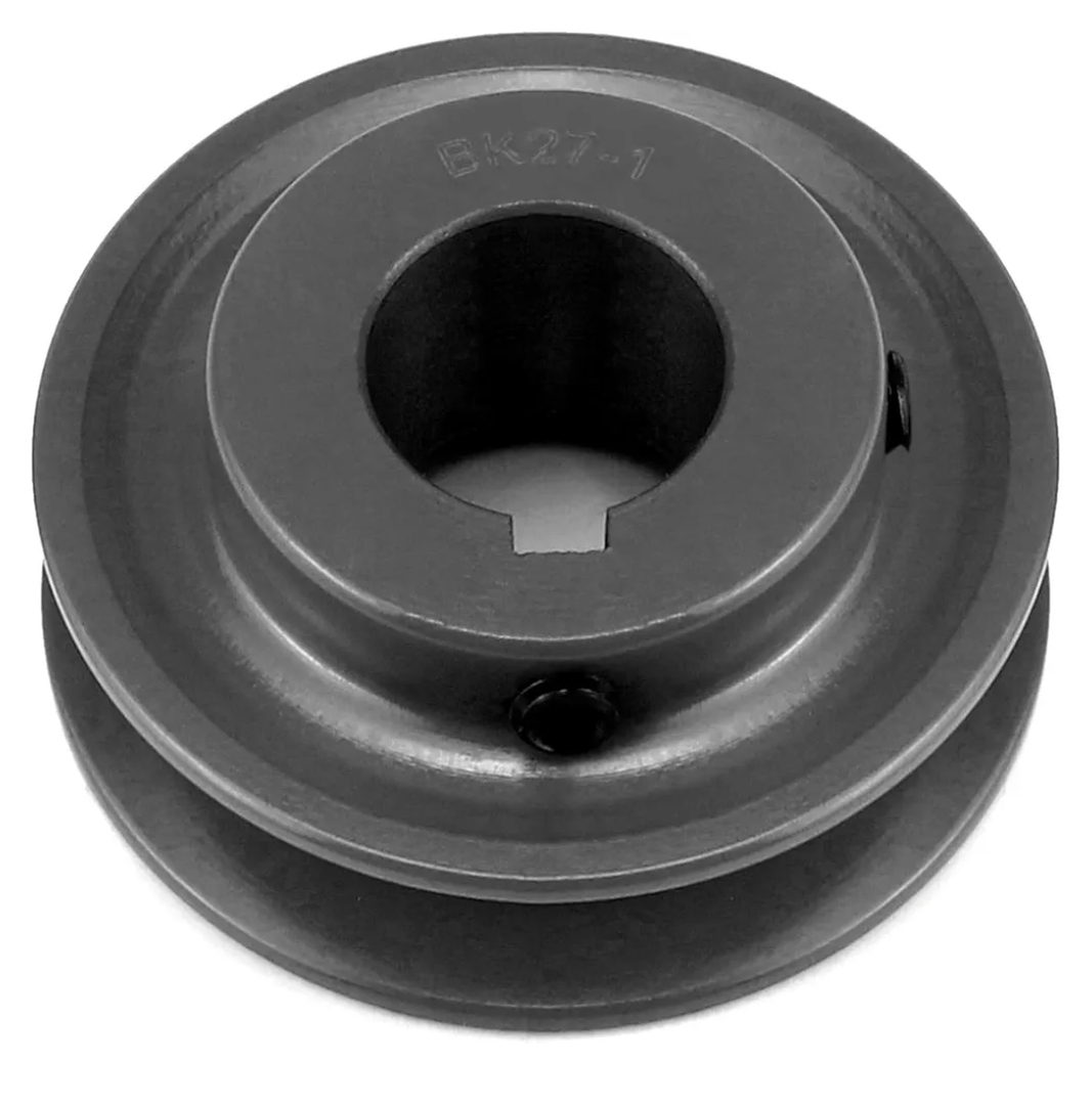 Single Groove Web Sheaves, 2.70" OD 1" Bore V-Belt Sheave, Cast Iron A Belt Section for V-Belt