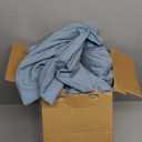 Bedsure Twin/Twin XL Comforter Set, Dusty Blue Soft Prewashed Bedding for All Seasons, 2 Pieces GentleSoft Bed Set, 1 Lightweight Comforter (68"x88") and 1 Pillowcase (20"x26")