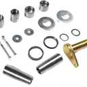 Pin Bushing Kit, OE 6707180 6700463 6730997 6716601 1 Set Pivot Pin and Bush Kit Replacement for Bobcat Bobtach 1.5 Inch Skid Steer Loader Pivot S130 751 753 763