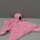 Baby Pink Flamingo Soft Stuffed Animal Security Blanket, Plush Flamingo Character Lovey Blanket, Baby Shower/Nursery Gift, Newborn Infant Toddler Snuggle Blankie for Girls Boys, 14 Inches