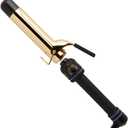 HOT TOOLS (2018 MODEL) Pro Artist 24K Gold Curling Iron | Long Lasting, Defined Curls (1-1/4 in)