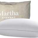 Martha Stewart White Down Pillows 600 Fill Power Luxury Hotel Bed Pillow Cooling Breathable Sleeping Pillows Made in USA, Jumbo