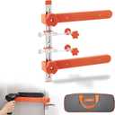 Imbot Drawer Slide Jig Precision Cabinet Drawer jig Tool with Laser-Engraved Double Scale Markings for securing Cabinet Slides, Providing Fast and Accurate Installation for DIY and Professionals. Orange